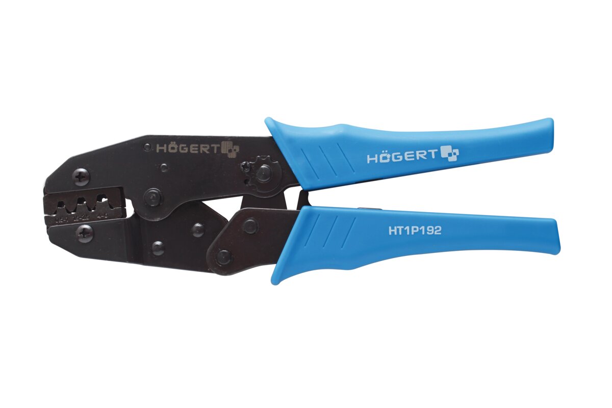 HOEGERT Пресс-клещи для клем, диапазон: от 1.5 до 6.0 мм2 (16-10 AWГ)