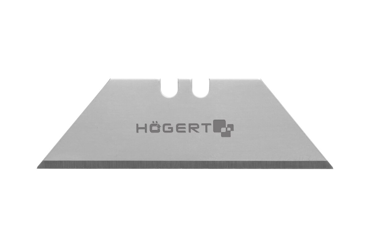 HOEGERT Лезвия трапециевидные 19 мм, SK5, 10 шт.