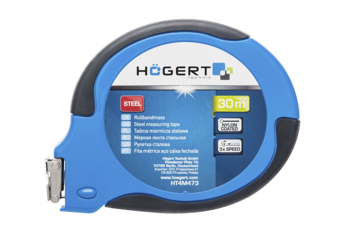 HOEGERT Рулетка 30 м