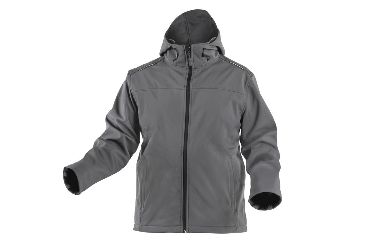 INN Куртка SOFTSHELL с капюшоном графитовая M (50)
