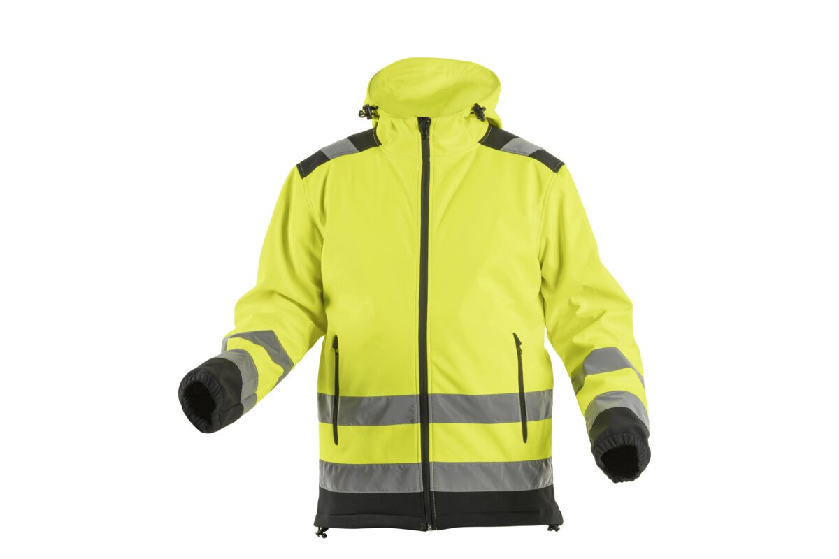 ARGEN Куртка сигнальная SOFTSHELL с капюшоном желтая M (50)