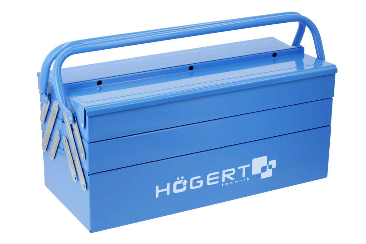 HOEGERT Ящик для инструментов металический 5 отделений 45 × 20,5 × 20 cм
