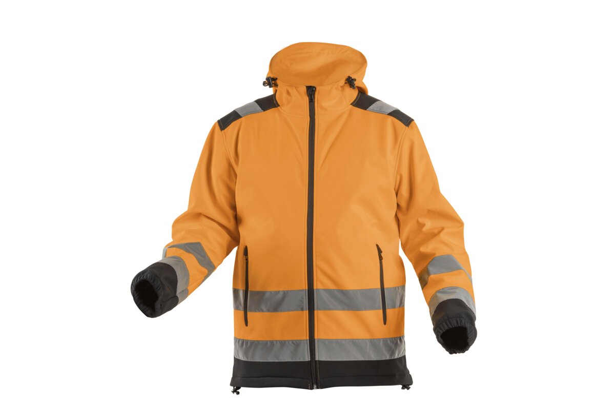 ARGEN Куртка сигнальная SOFTSHELL с капюшоном оранжевая 2XL (56)